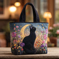 Kat in de bloesemnacht — gewatteerde shopper