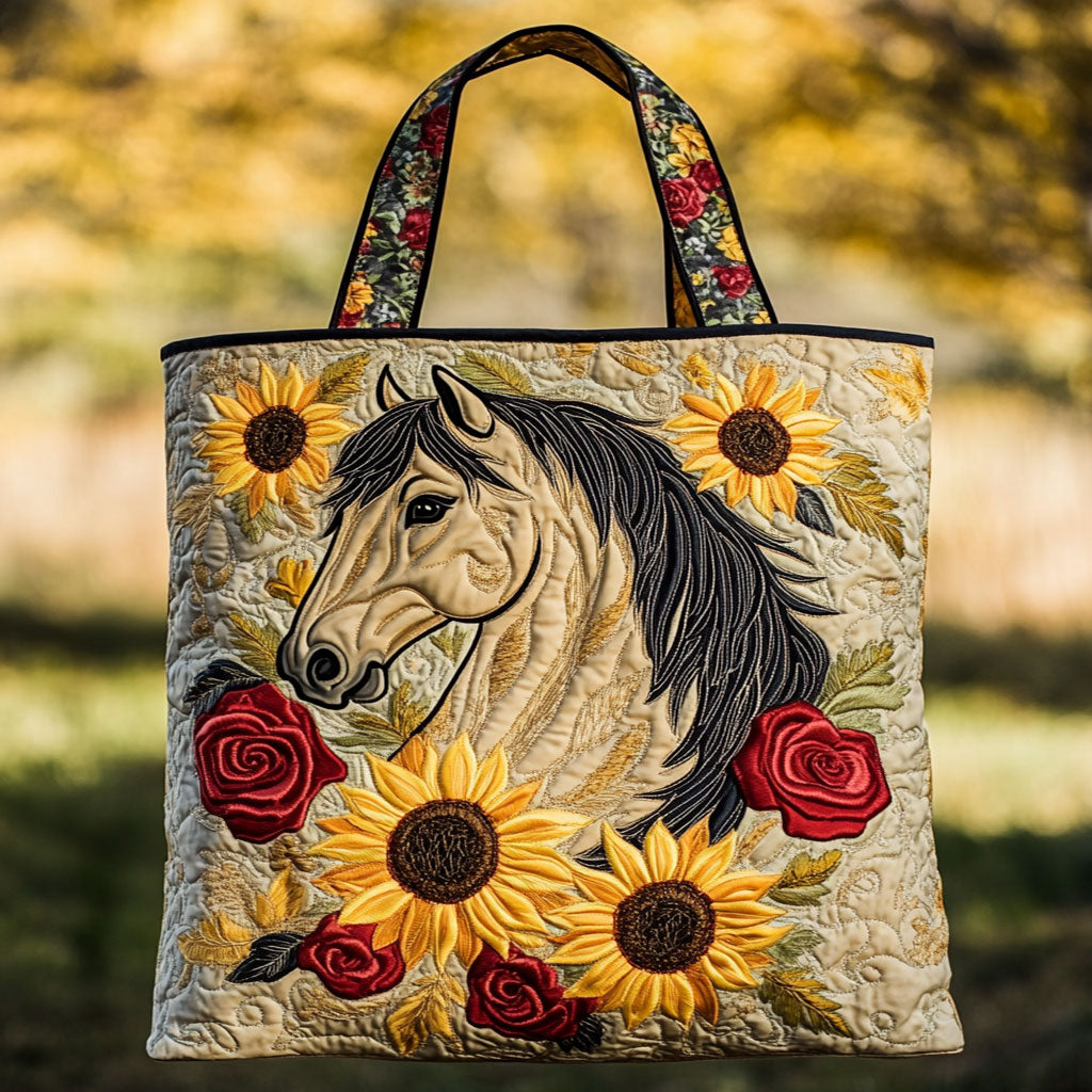 Wild paard — gewatteerde shopper