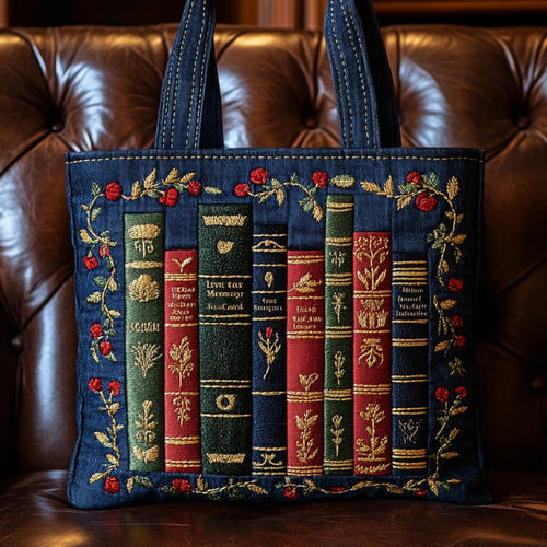 Boekenliefhebbers — gewatteerde shopper