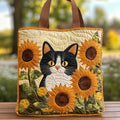 Tussen de bloemen — gewatteerde shopper