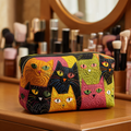 Kattentuin — gewatteerde make-uptas