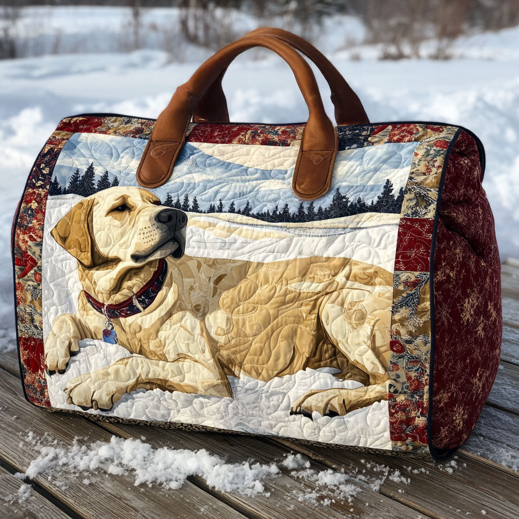 Zachtaardige retrievers — gewatteerde weekendtas