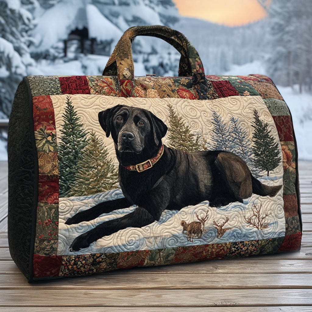 Winterschaduw — gewatteerde weekendtas